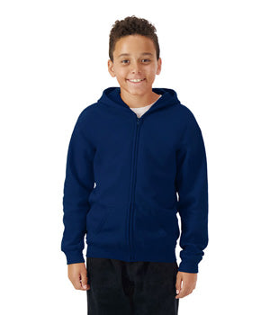 Gildan Youth Full Zip Hoodie - 18600b