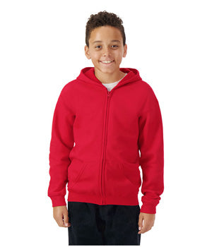 Gildan Youth Full Zip Hoodie - 18600b